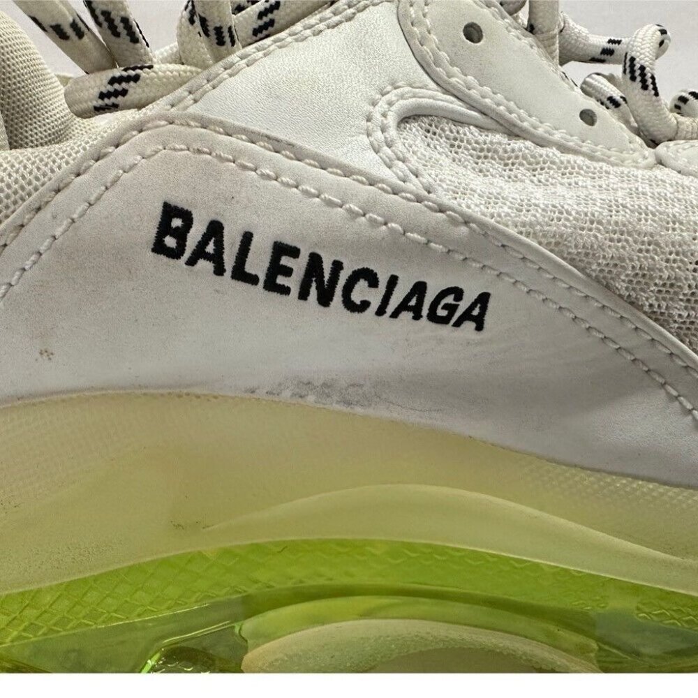 Balenciaga Triple S clear soles  sneakers shoes 521624 MENS US 10 EUR 43 - Picture 5 of 12